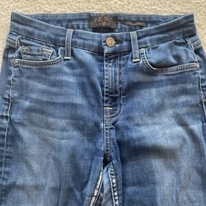 💛 7 For All Mankind Jeans Jen7 Ankle Skinny Womens Size 2 Preowned